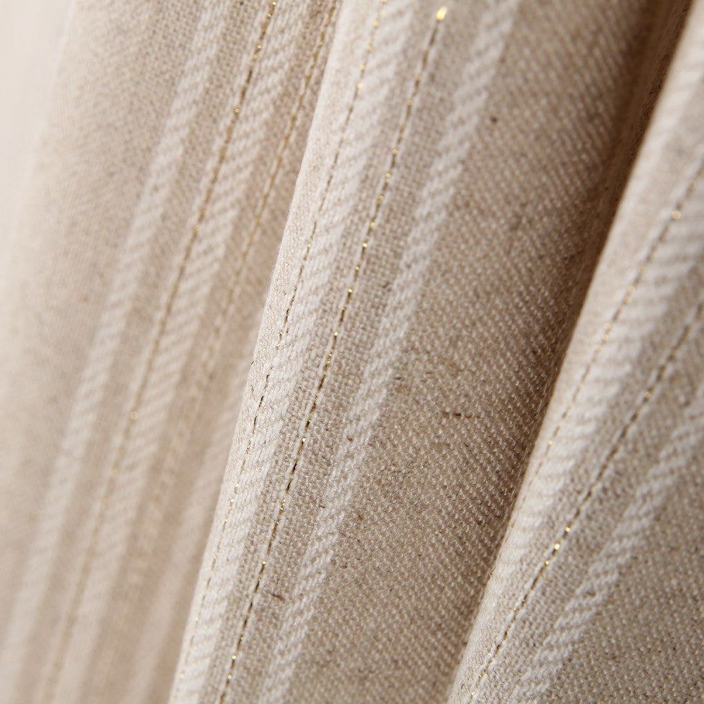 Leinen Soft Leinen Lurex Streifen Rustikal - Ribes y Casals