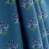 Margot mit Blumenmuster aus Leinen - Ribes y Casals