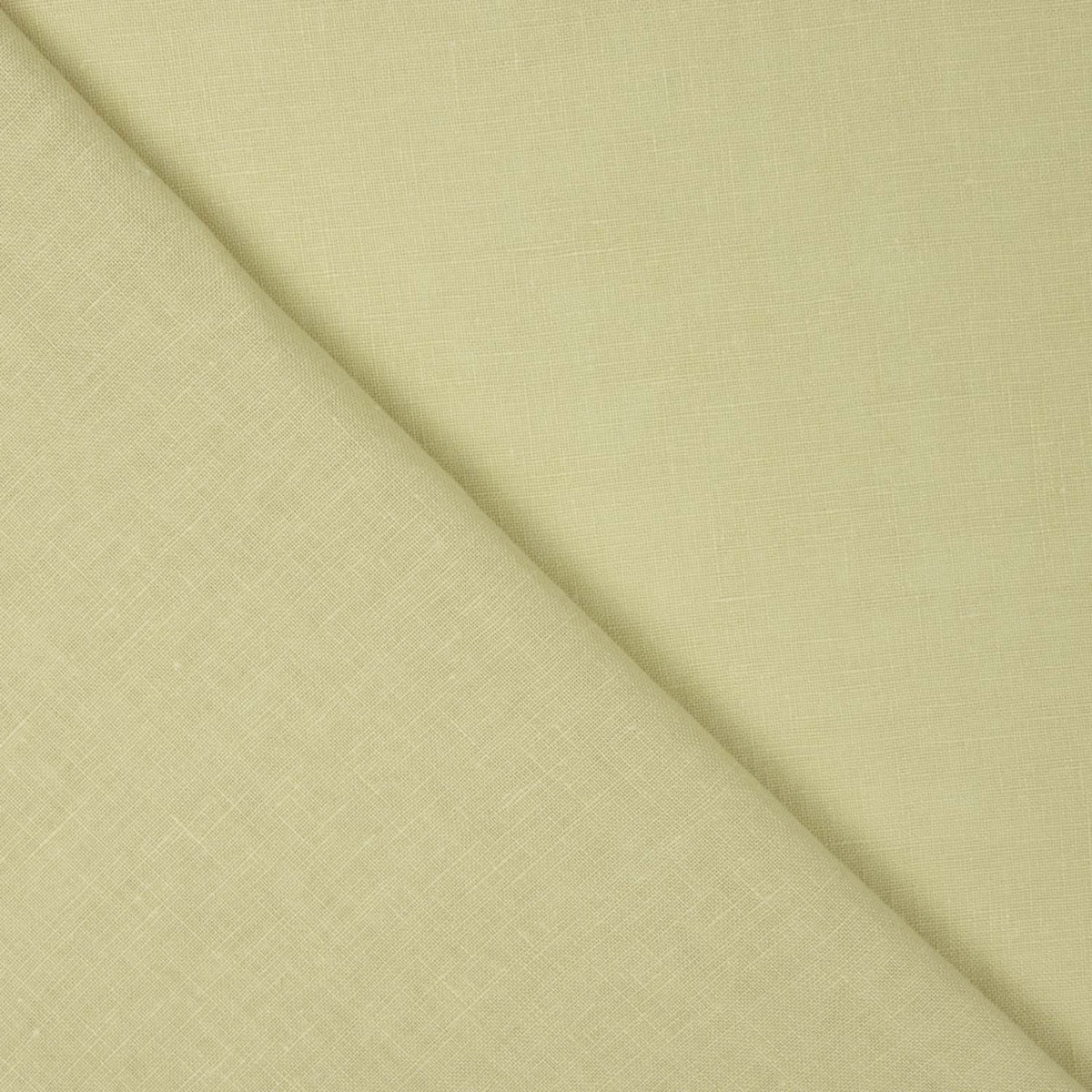 Grünlich-beige gewaschenes Leinen - Ribes y Casals