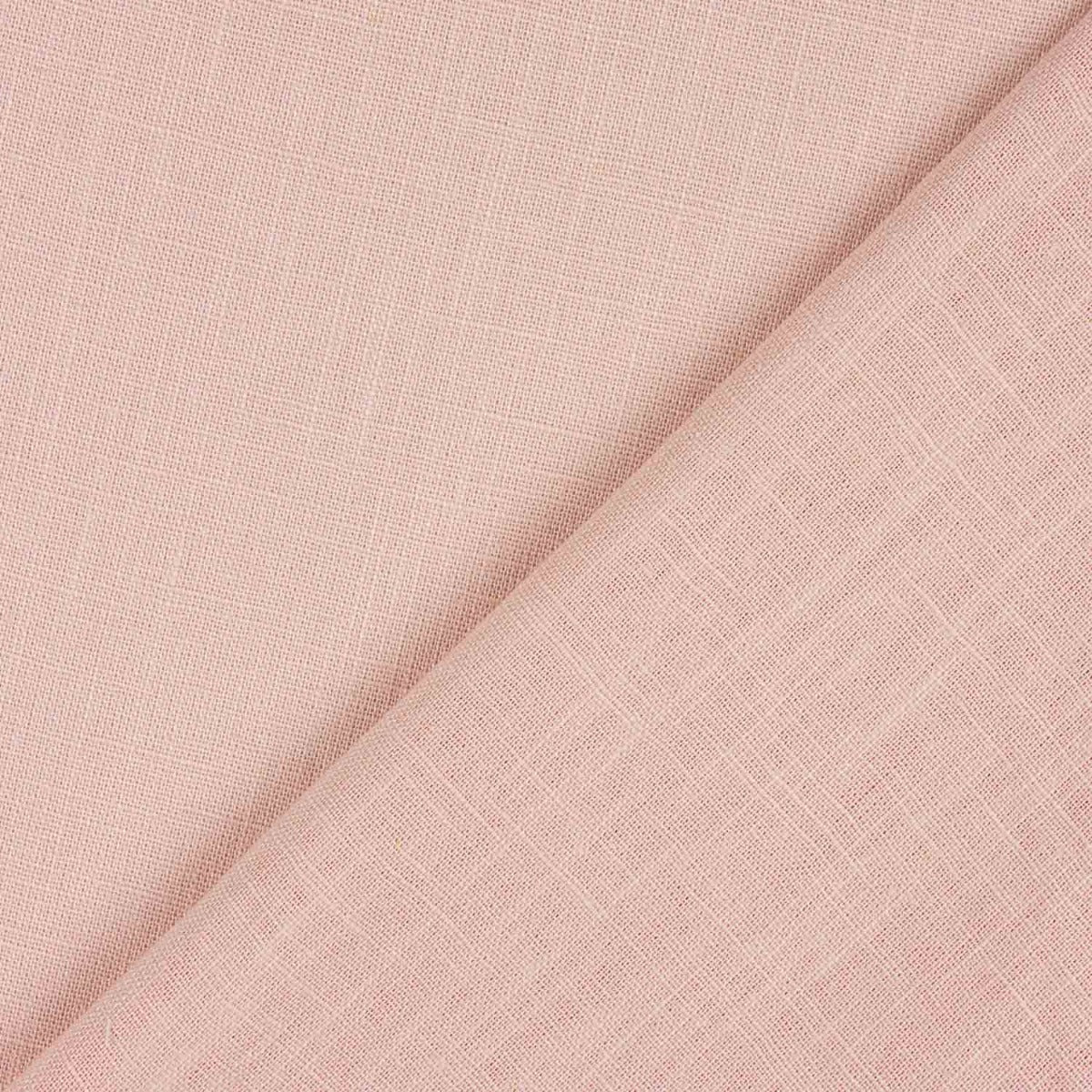 Leinen Baumwolle Waschung Soft Pink - Ribes y Casals
