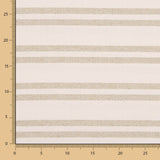 Leinen Rustikale Polsterung Multi Stripe Ecru - Ribes y Casals
