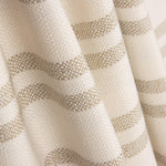 Leinen Rustikale Polsterung Multi Stripe Ecru - Ribes y Casals