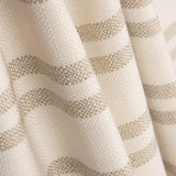 Leinen Rustikale Polsterung Multi Stripe Ecru - Ribes y Casals