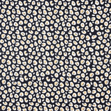 Leinen Viskose Leopard Schwarz - Ribes y Casals