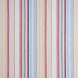 Leinen Viskose Multistripe Hellblau - Ribes y Casals