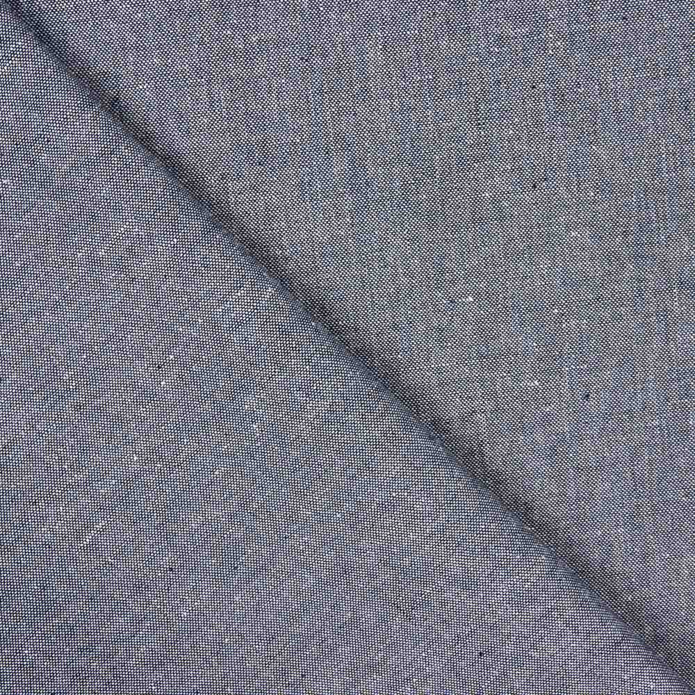 Leinen Viskose Oxford Blau - Ribes y Casals