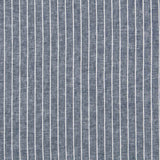 Leinen Viskose Oxford Blau gestreift - Ribes y Casals