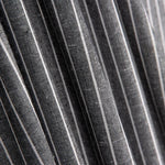 Leinen Viskose Oxford Gestreift Grau Medium - Ribes y Casals