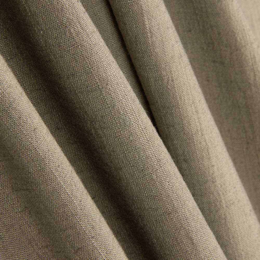 Leinen Viskose Taupe - Ribes y Casals