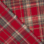 Retal Loden Polyester Rot Quadrate 130 x 150 cm - Ribes y Casals