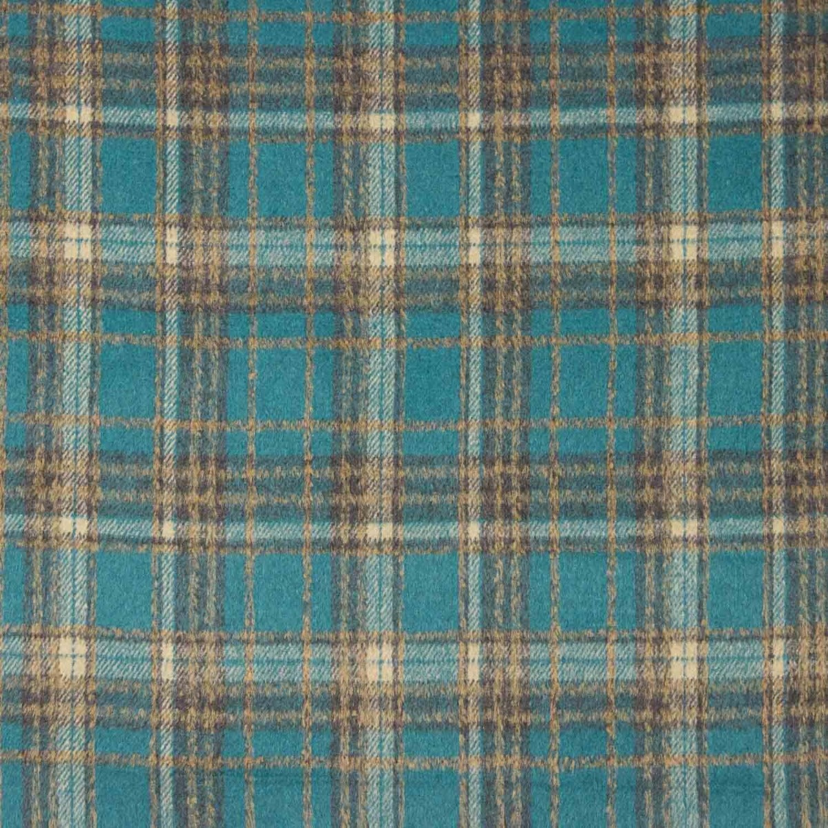 Loden Polyester Kariert Grün - Ribes y Casals