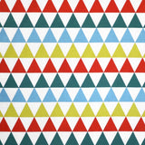 Bedrucktes Segeltuch Dreiecke Multicolour - Ribes y Casals