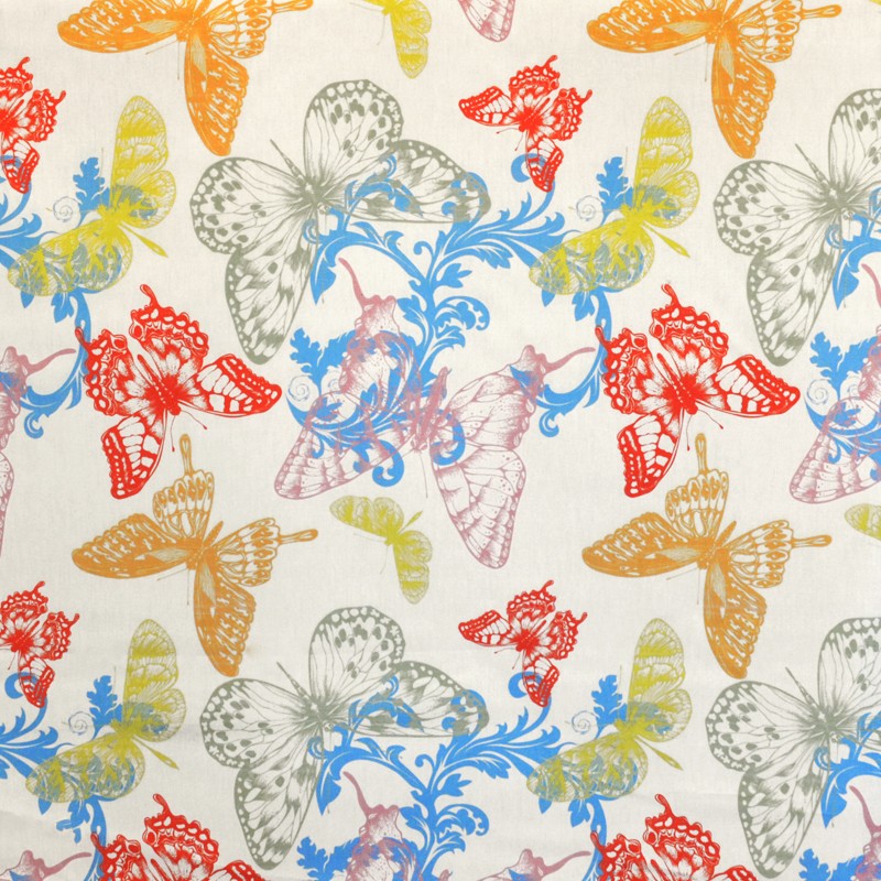 Outdoor-Leinwand Schmetterlinge Multicolour - Ribes y Casals