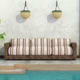 Canvas Outdoor Mehrfarbig Braun - Ribes y Casals