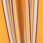 Gelbes Multistriped Outdoor Canvas Retal - Verschiedene Größen x Breite 160 cm - Ribes y Casals