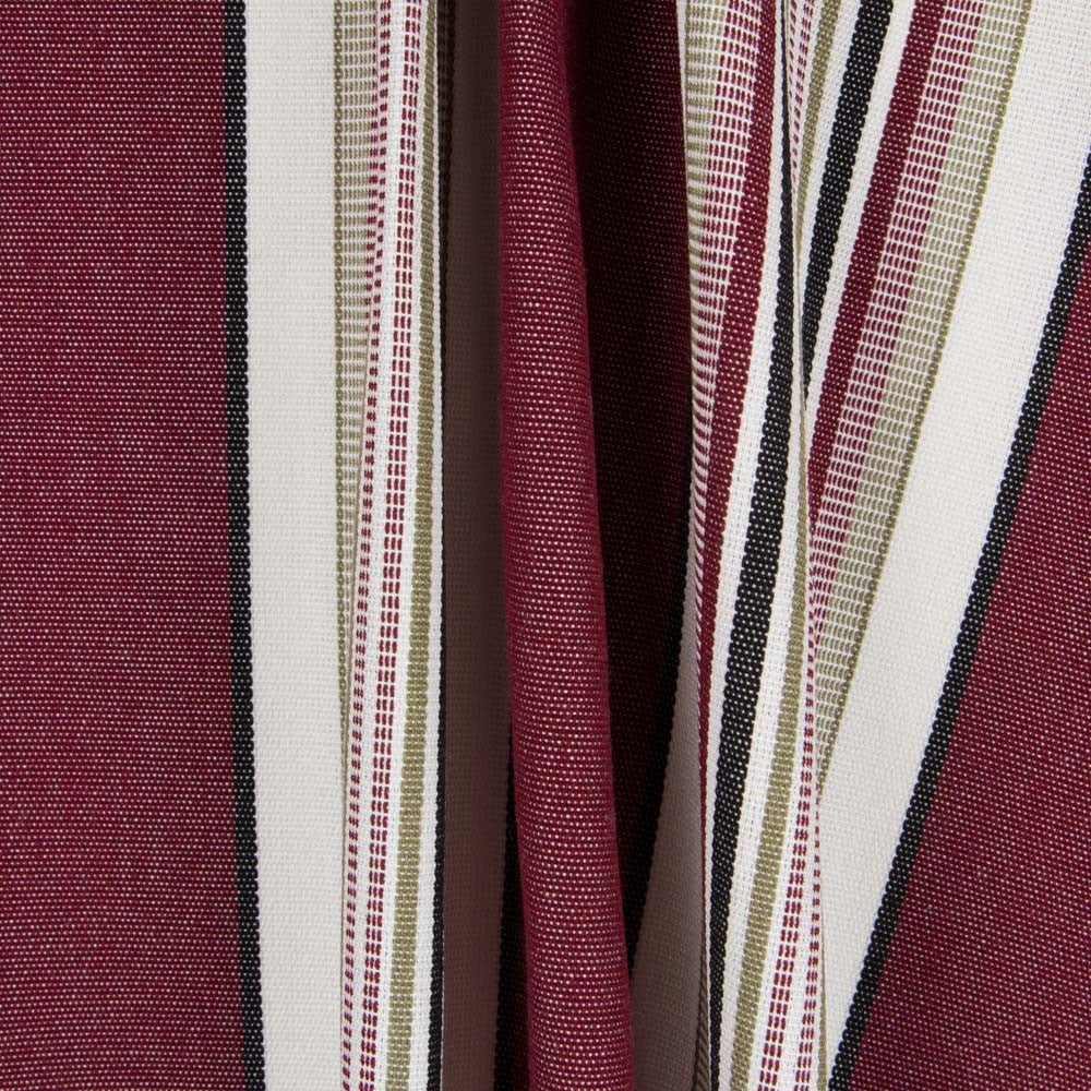 Maroon Multistriped Outdoor Plane - Ribes y Casals