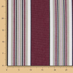 Maroon Multistriped Outdoor Plane - Ribes y Casals
