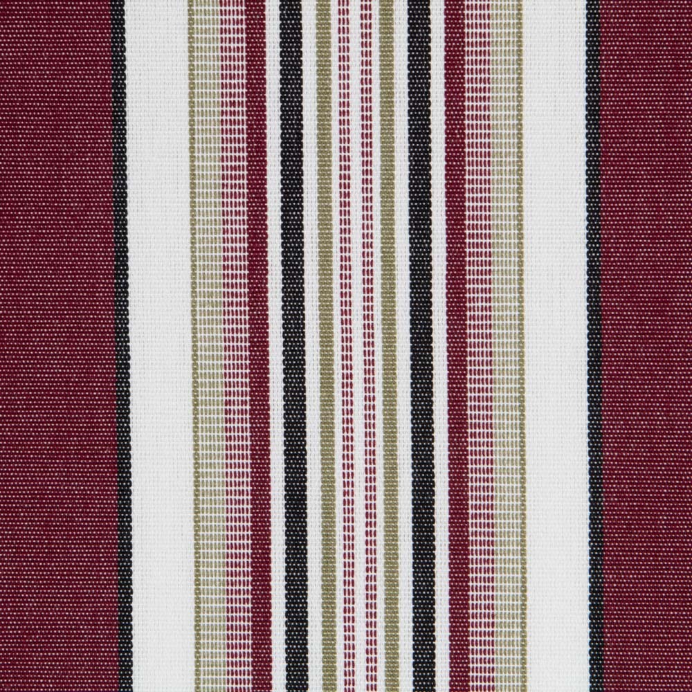 Maroon Multistriped Outdoor Plane - Ribes y Casals