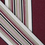Maroon Multistriped Outdoor Plane - Ribes y Casals
