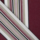 Maroon Multistriped Outdoor Plane - Ribes y Casals