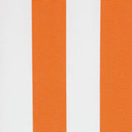 Planenaußenstoff Orange gestreift - Ribes y Casals