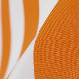 Planenaußenstoff Orange gestreift - Ribes y Casals