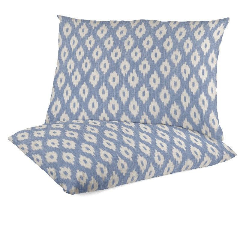 Segeltuch Lengua Mallorquina Ikat Blau - Ribes y Casals