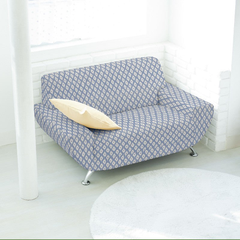 Segeltuch Lengua Mallorquina Ikat Blau - Ribes y Casals