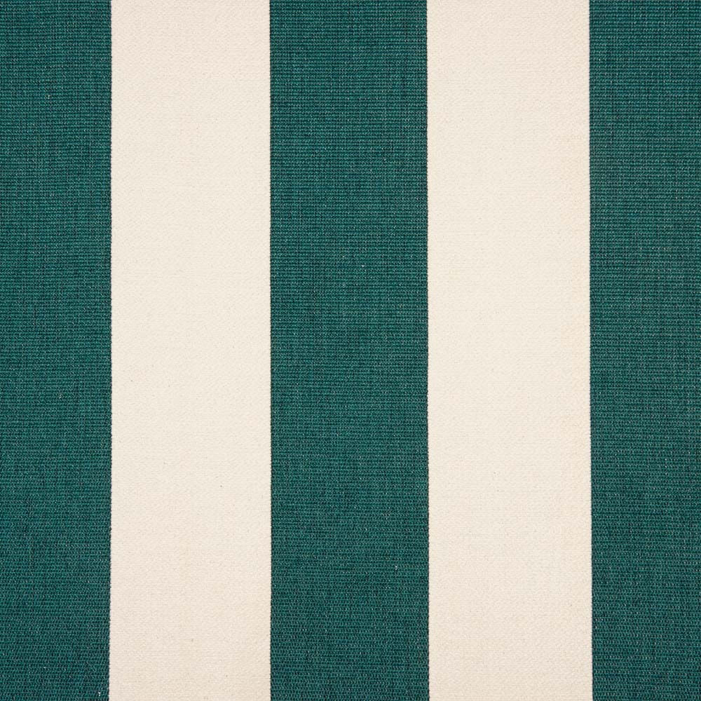 Chenille-Leinwand Grün gestreift Maxi - Ribes y Casals