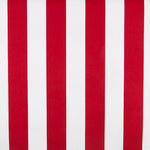 Bedruckte Plane Maxi Stripe Rot - Ribes y Casals