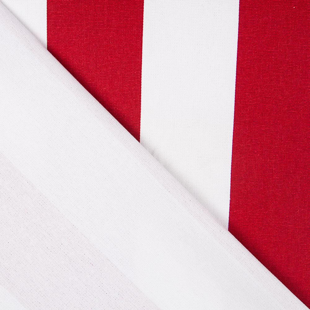 Bedruckte Plane Maxi Stripe Rot - Ribes y Casals