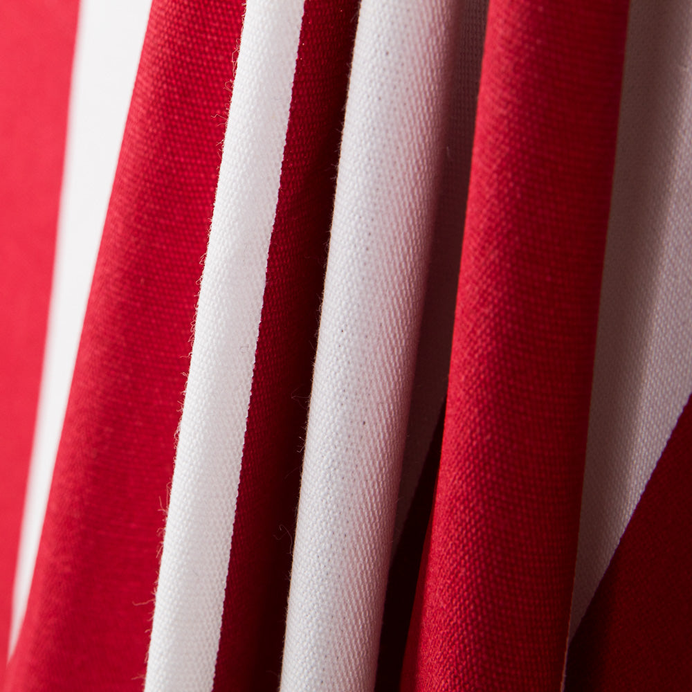 Bedruckte Plane Maxi Stripe Rot - Ribes y Casals
