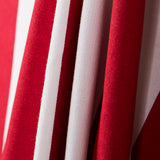 Bedruckte Plane Maxi Stripe Rot - Ribes y Casals