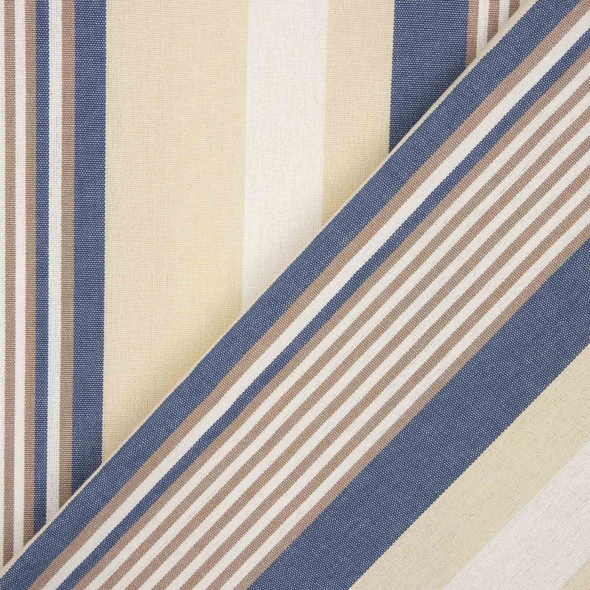 Blau-beige gestreifte Teflon Outdoor Plane 320cm - Ribes y Casals