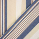 Blau-beige gestreifte Teflon Outdoor Plane 320cm - Ribes y Casals