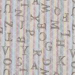 Alphabet Leinwand Multicolour - Ribes y Casals
