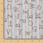Alphabet Leinwand Multicolour - Ribes y Casals