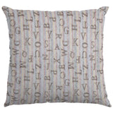 Alphabet Leinwand Multicolour - Ribes y Casals