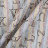 Alphabet Leinwand Multicolour - Ribes y Casals
