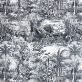 Canvas Baumwolle Afrika Schwarz - Ribes y Casals