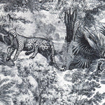 Canvas Baumwolle Afrika Schwarz - Ribes y Casals