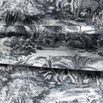 Canvas Baumwolle Afrika Schwarz - Ribes y Casals