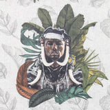 Afrikanische Krieger Baumwoll-Leinwand - Ribes y Casals