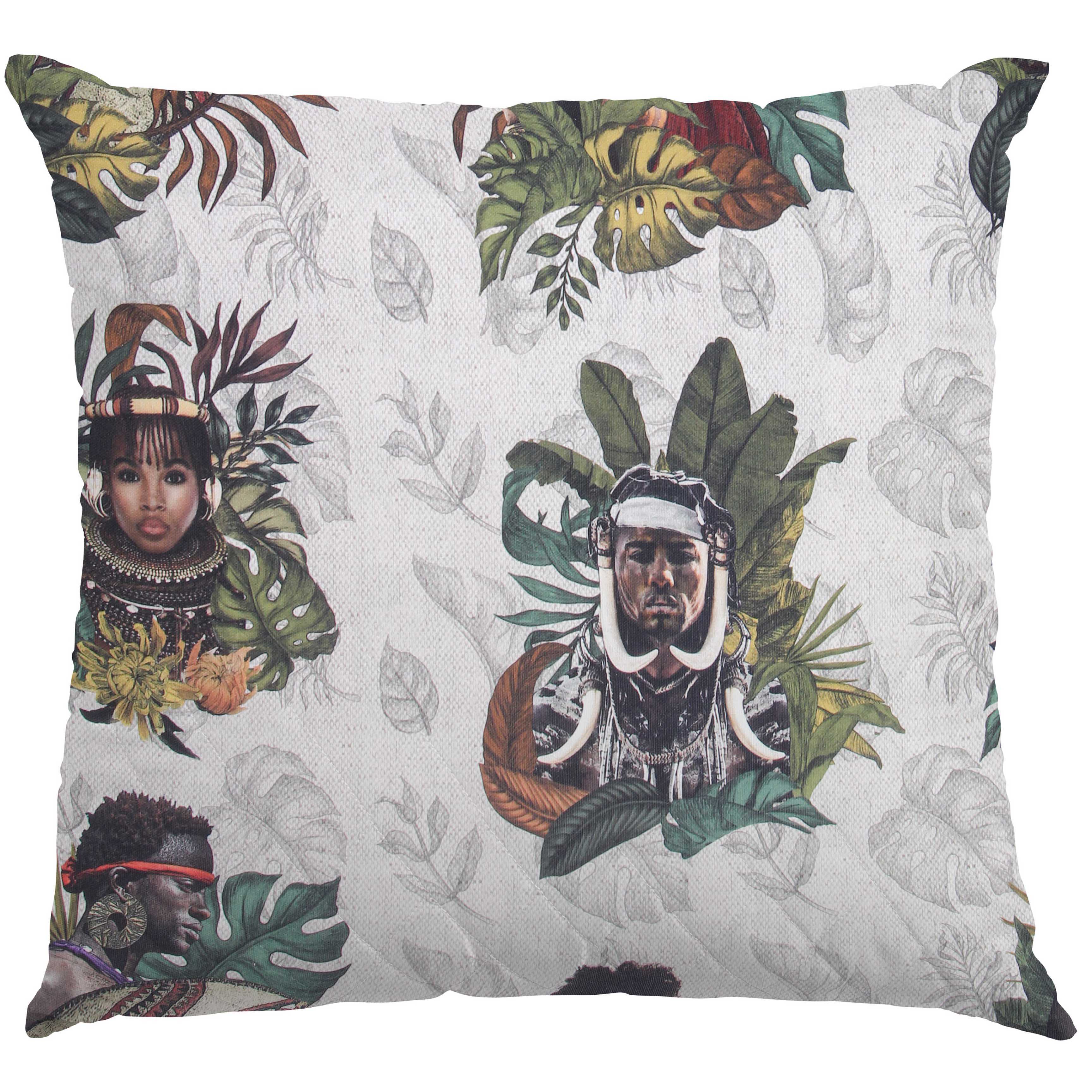 Afrikanische Krieger Baumwoll-Leinwand - Ribes y Casals