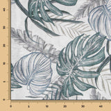 Canvas Baumwolle Exotic Grau - Ribes y Casals