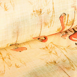 Flamingos Baumwollsegeltuch Gelb - Ribes y Casals