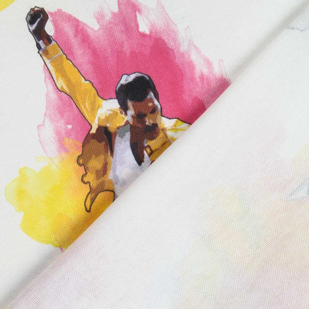 Freddie Mercury Baumwoll-Leinwand - Ribes y Casals