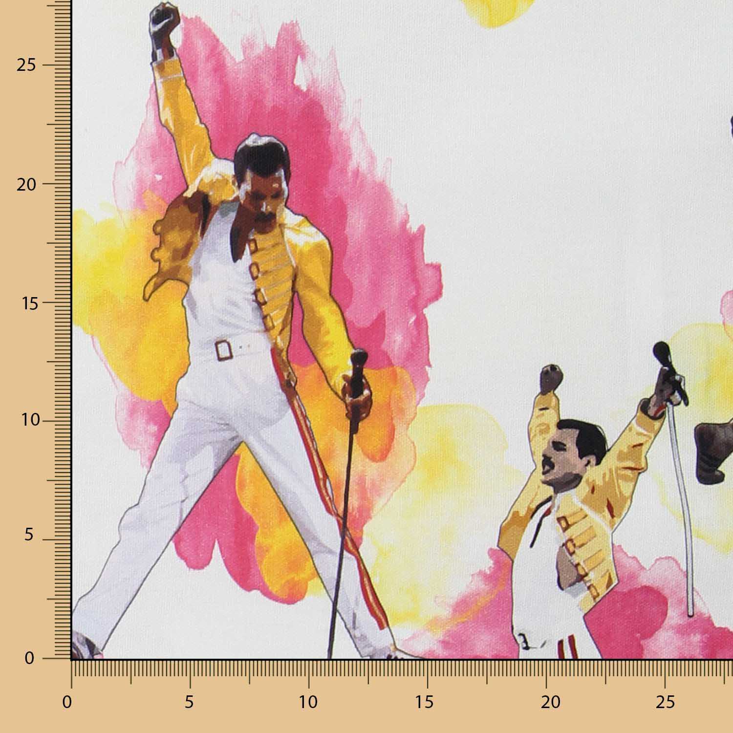 Freddie Mercury Baumwoll-Leinwand - Ribes y Casals