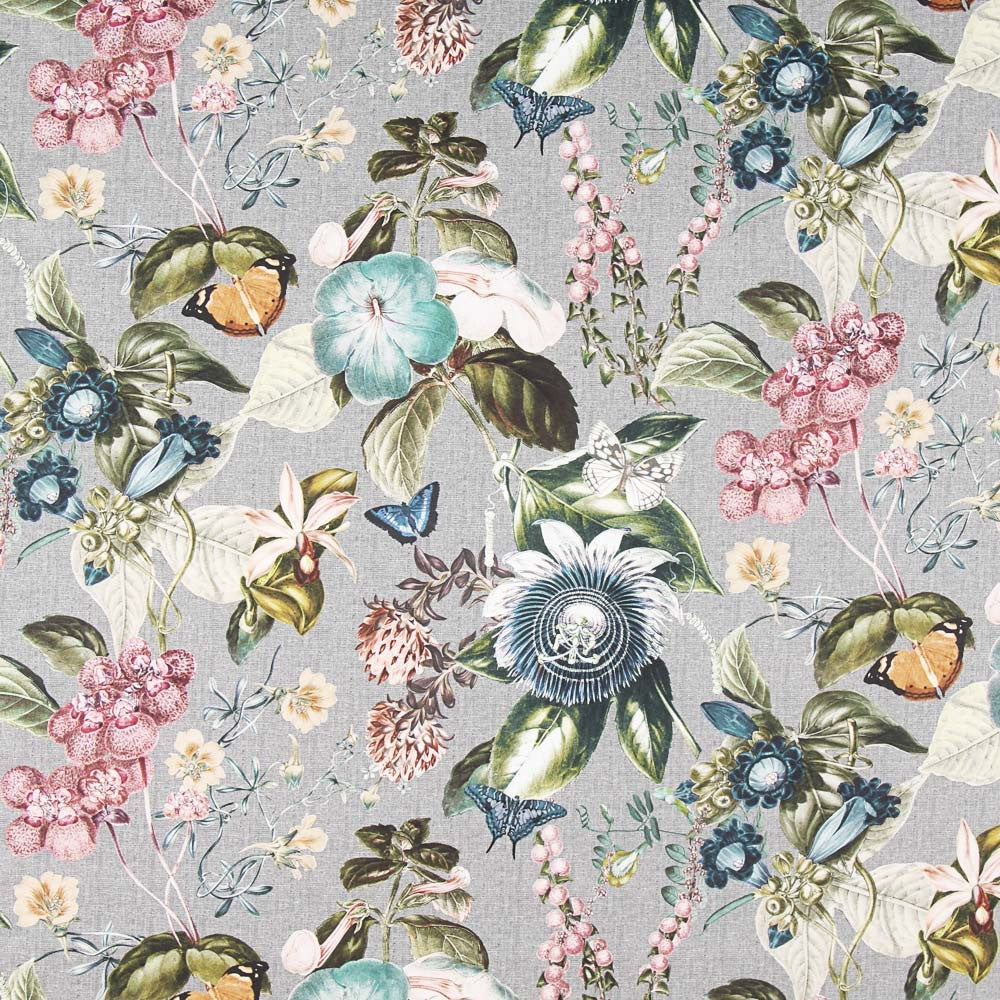 Canvas Baumwolle Garten Grau - Ribes y Casals