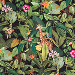 Schwarzes Safari-Baumwollsegeltuch - Ribes y Casals